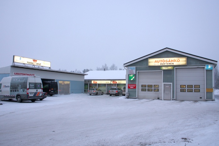 Kuva autohuoltoliikkeestä Autosähkö Huhtanen Oy Rovaniemi
